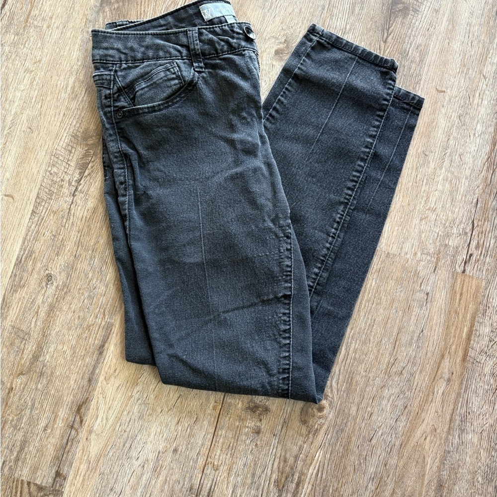 Wit & Wisdom Charcoal Skinny Jeans